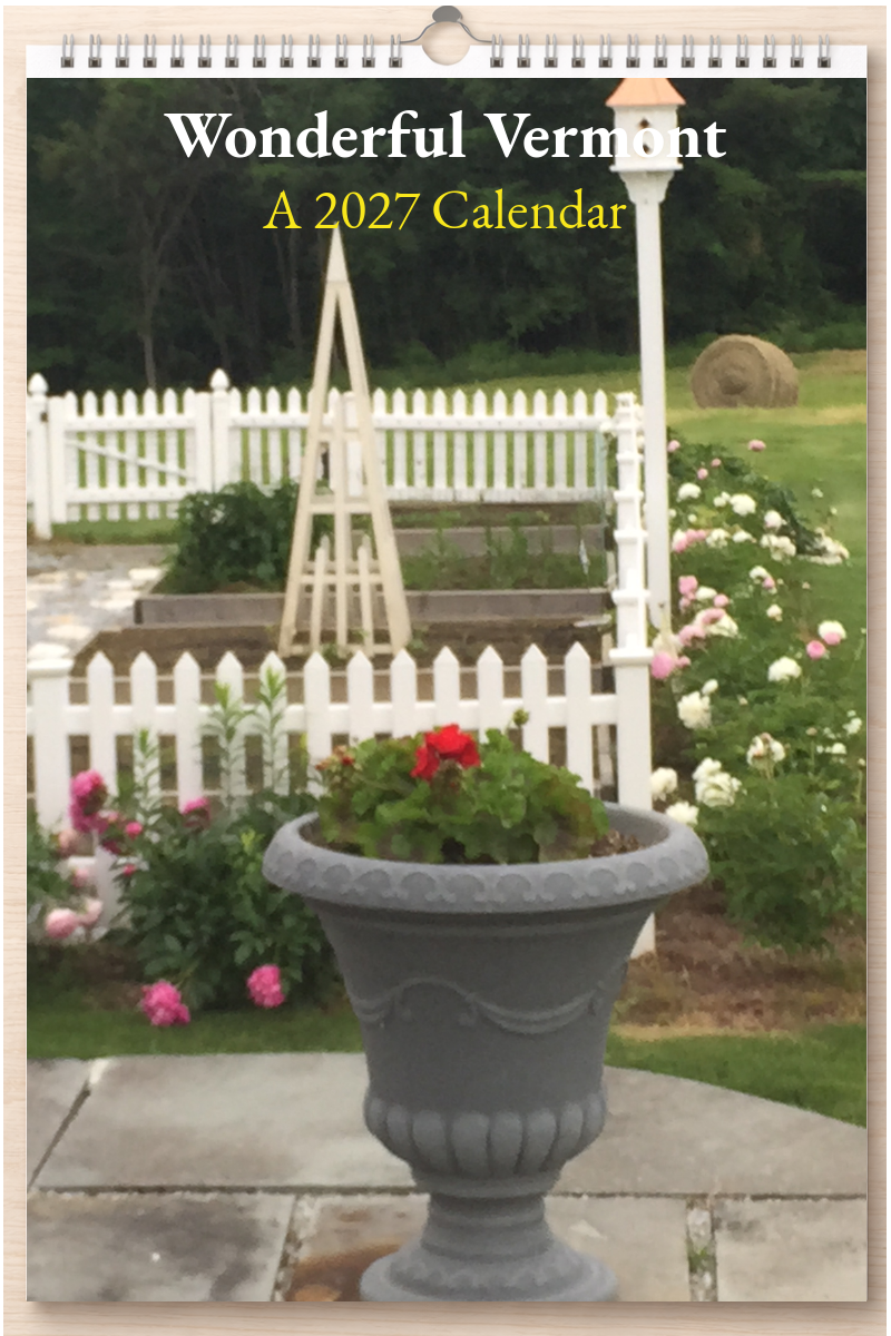 Wonderful Vermont: A 2027 Calendar