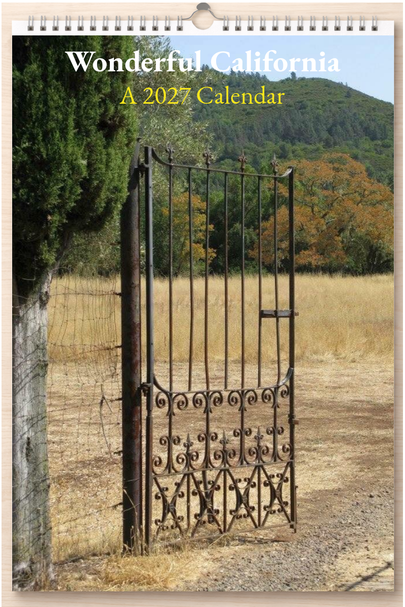 Wonderful California: A 2027 Calendar