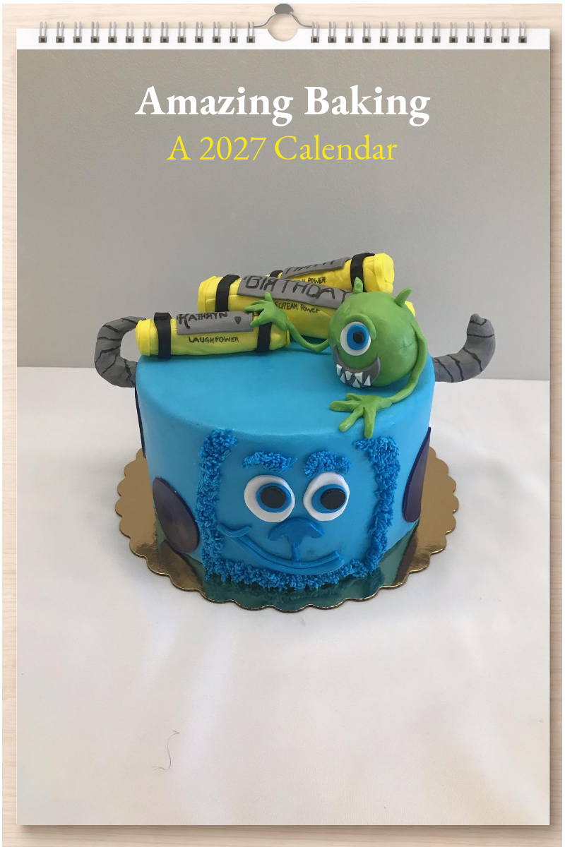 Amazing Baking: A 2027 Calendar