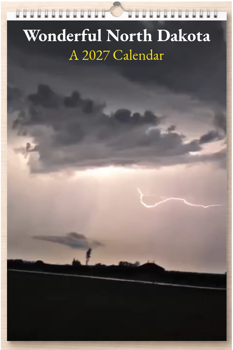 Wonderful North Dakota: A 2027 Calendar