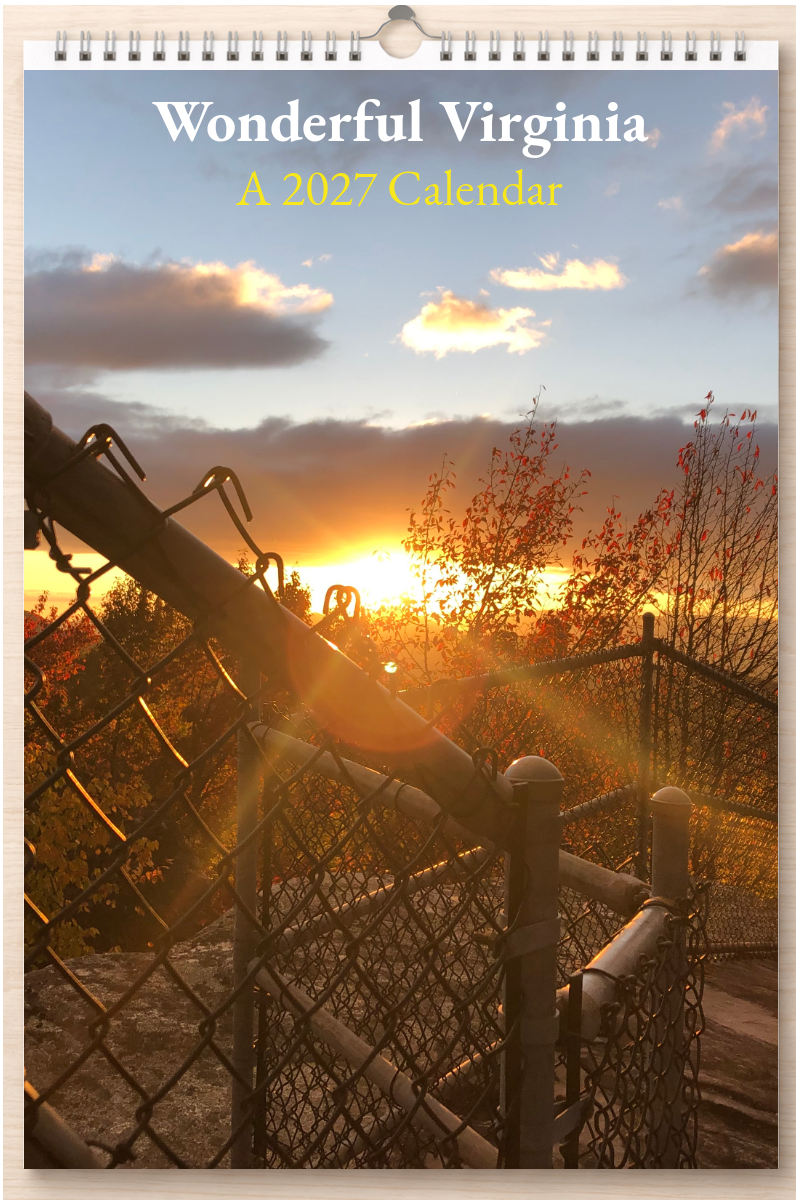Wonderful Virginia: A 2027 Calendar