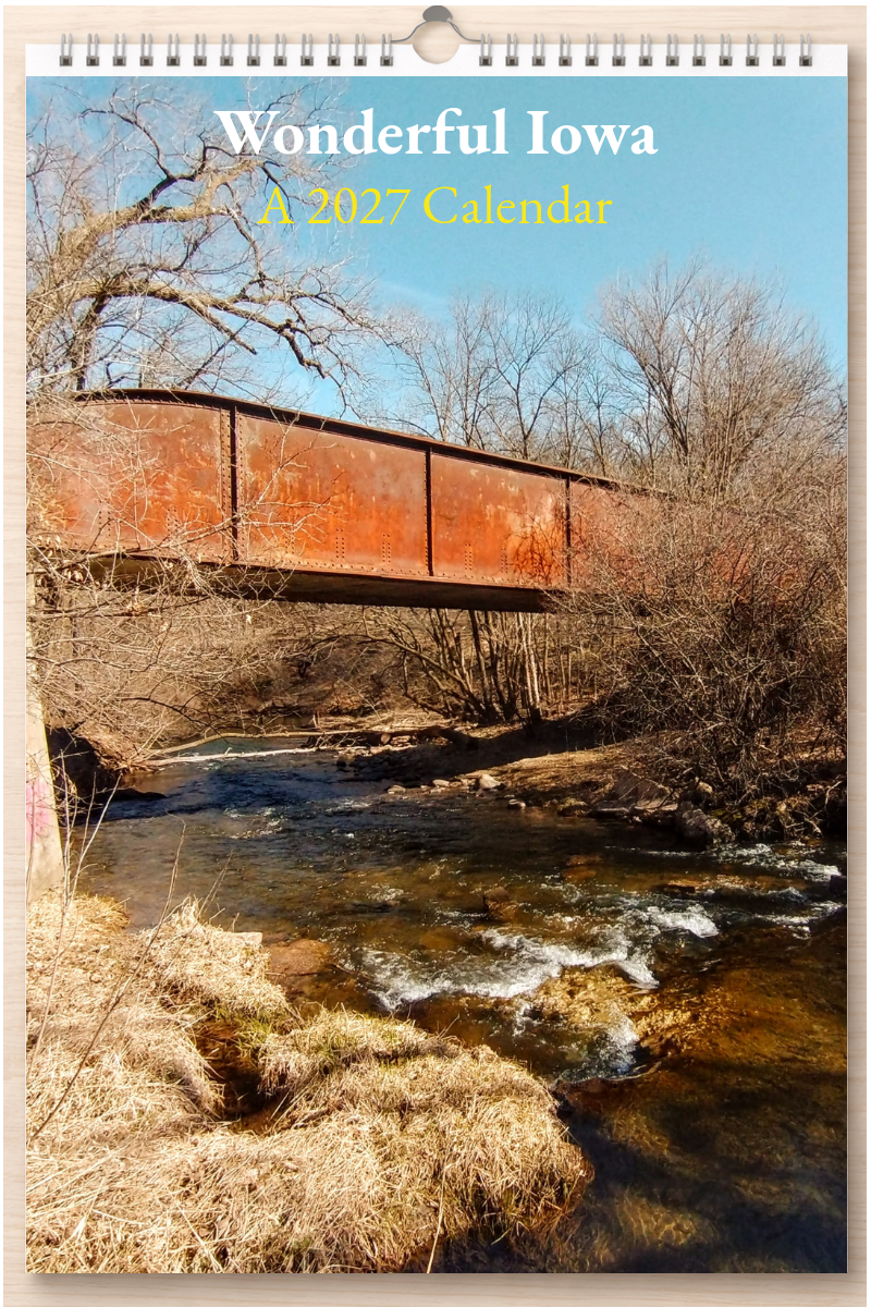 Wonderful Iowa: A 2027 Calendar