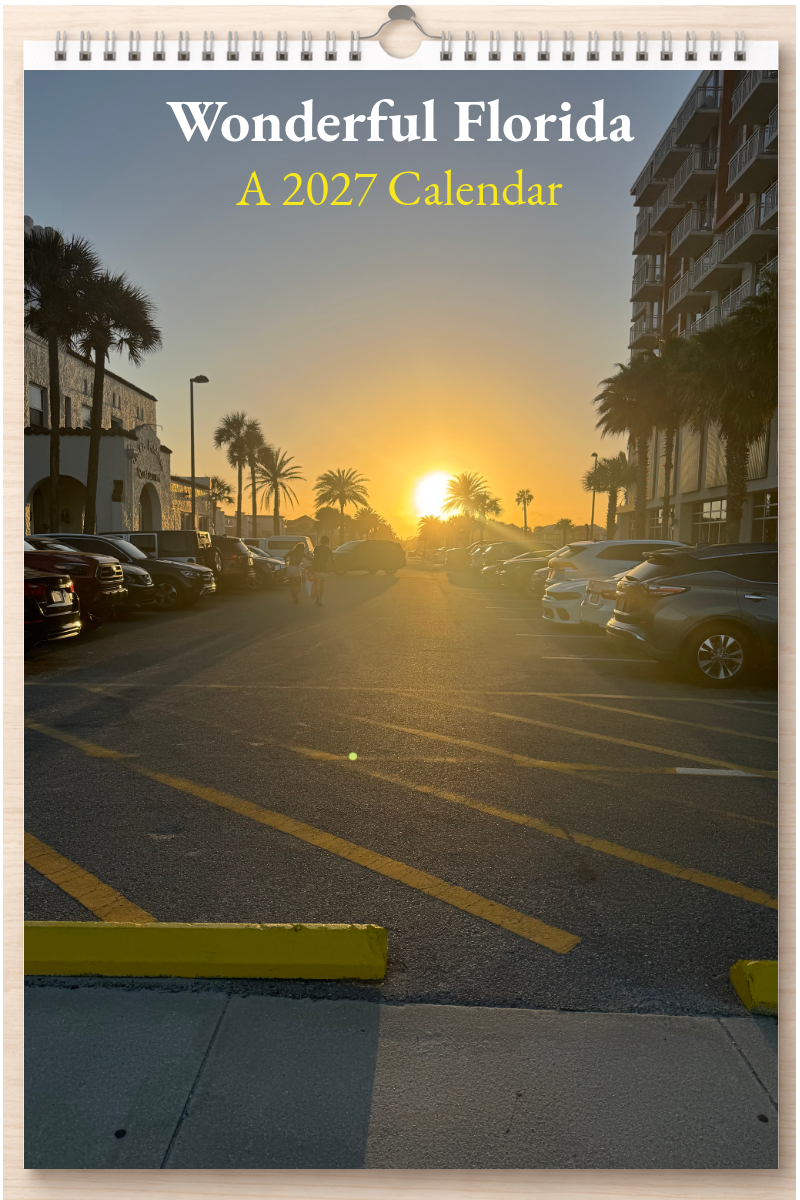 Wonderful Florida: A 2027 Calendar