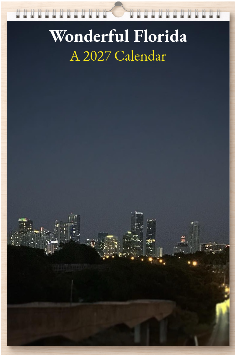 Wonderful Florida: A 2027 Calendar