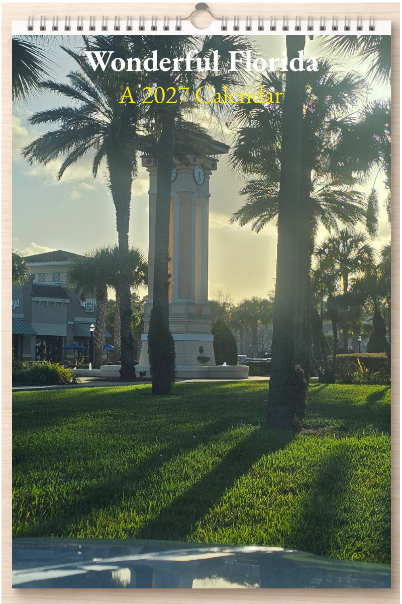 Wonderful Florida: A 2027 Calendar