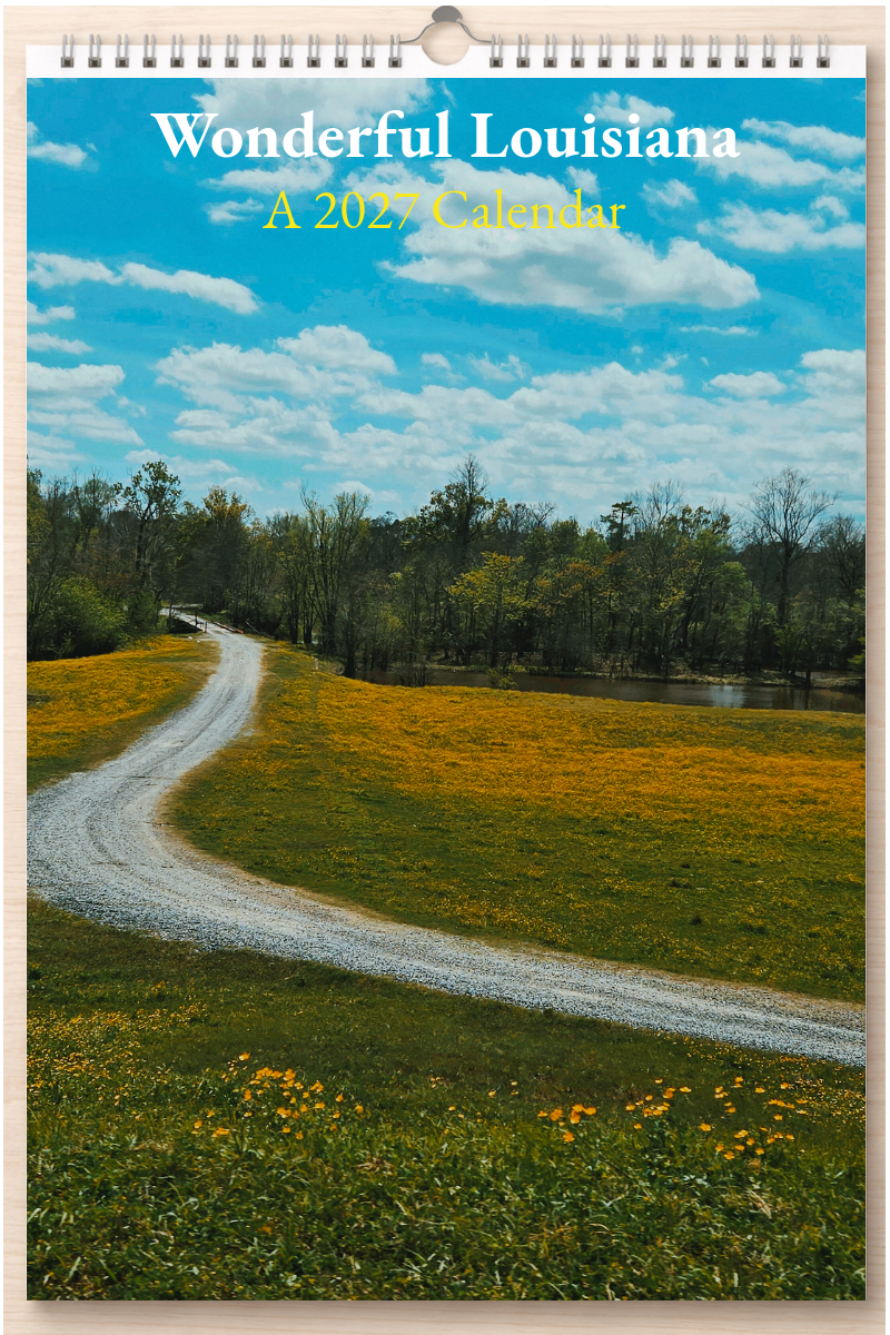 Wonderful Louisiana: A 2027 Calendar