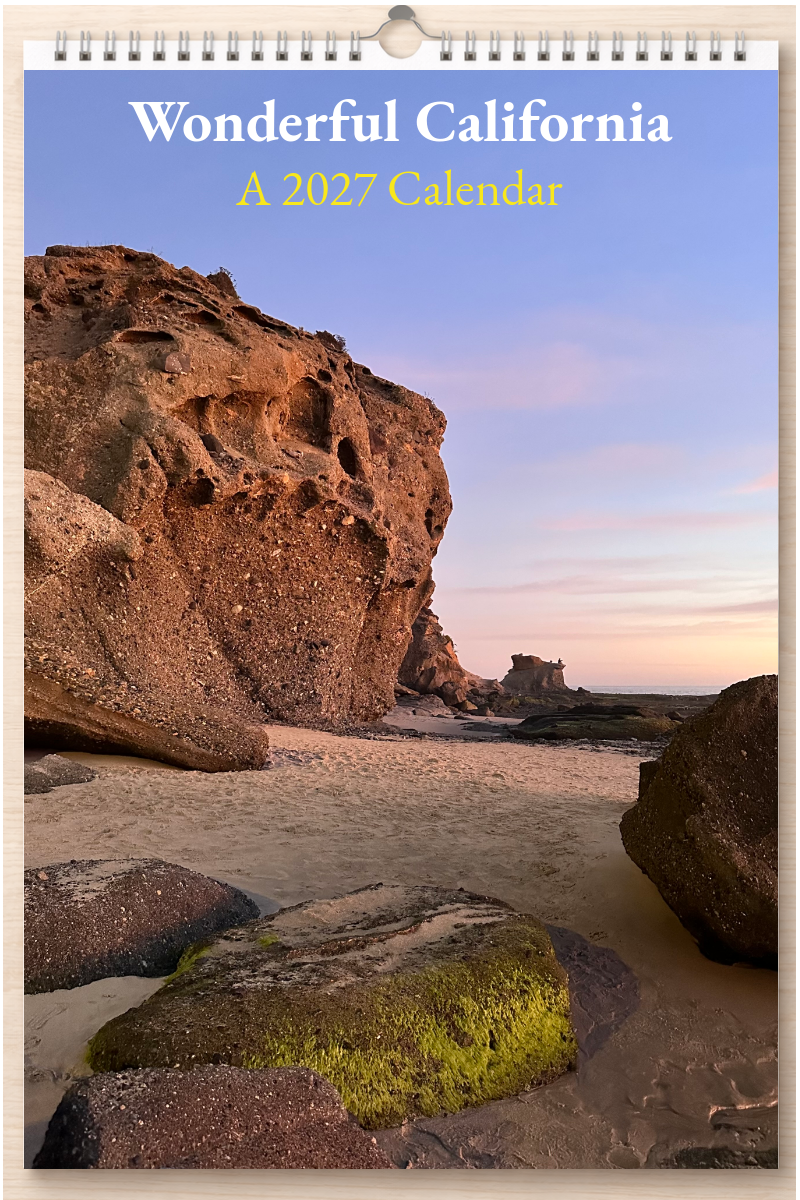 Wonderful California: A 2027 Calendar