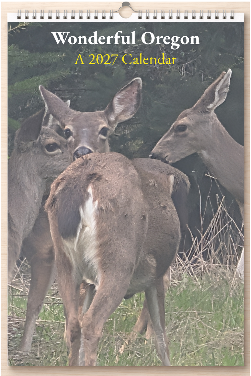 Wonderful Oregon: A 2027 Calendar
