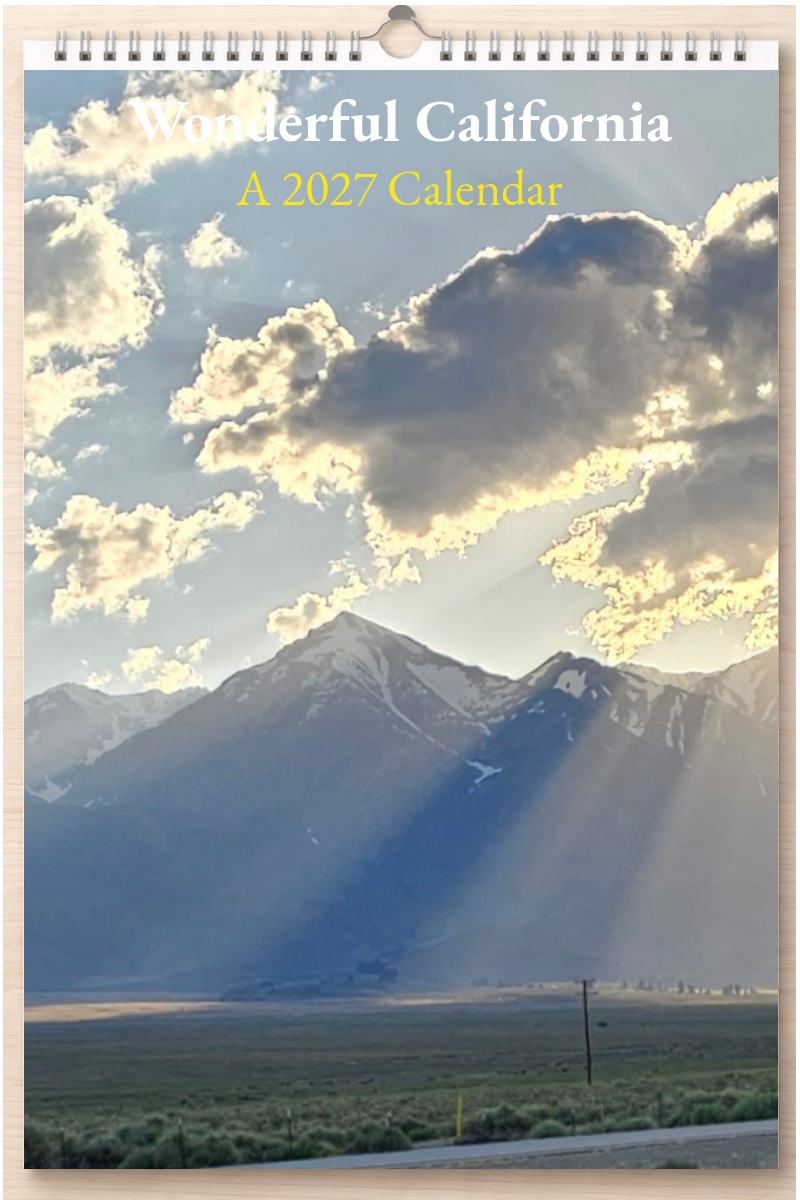 Wonderful California: A 2027 Calendar