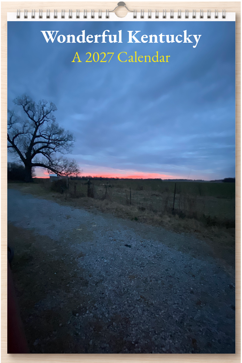 Wonderful Kentucky: A 2027 Calendar