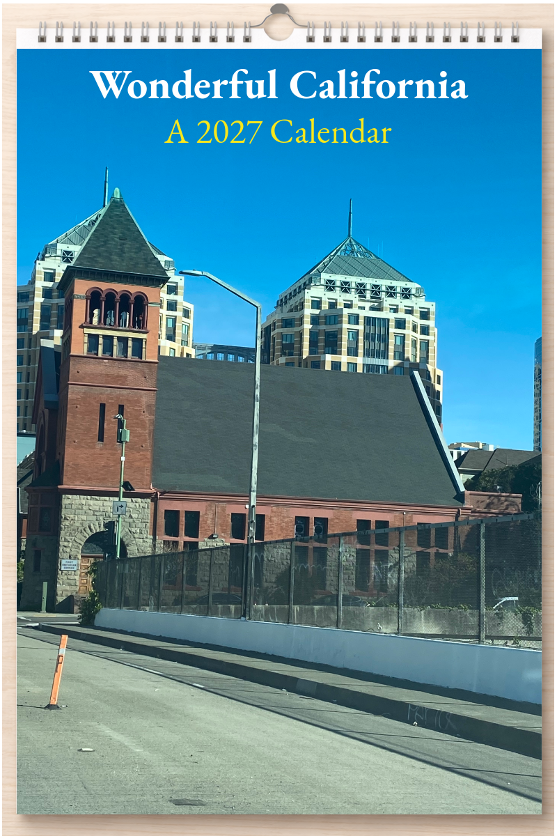 Wonderful California: A 2027 Calendar
