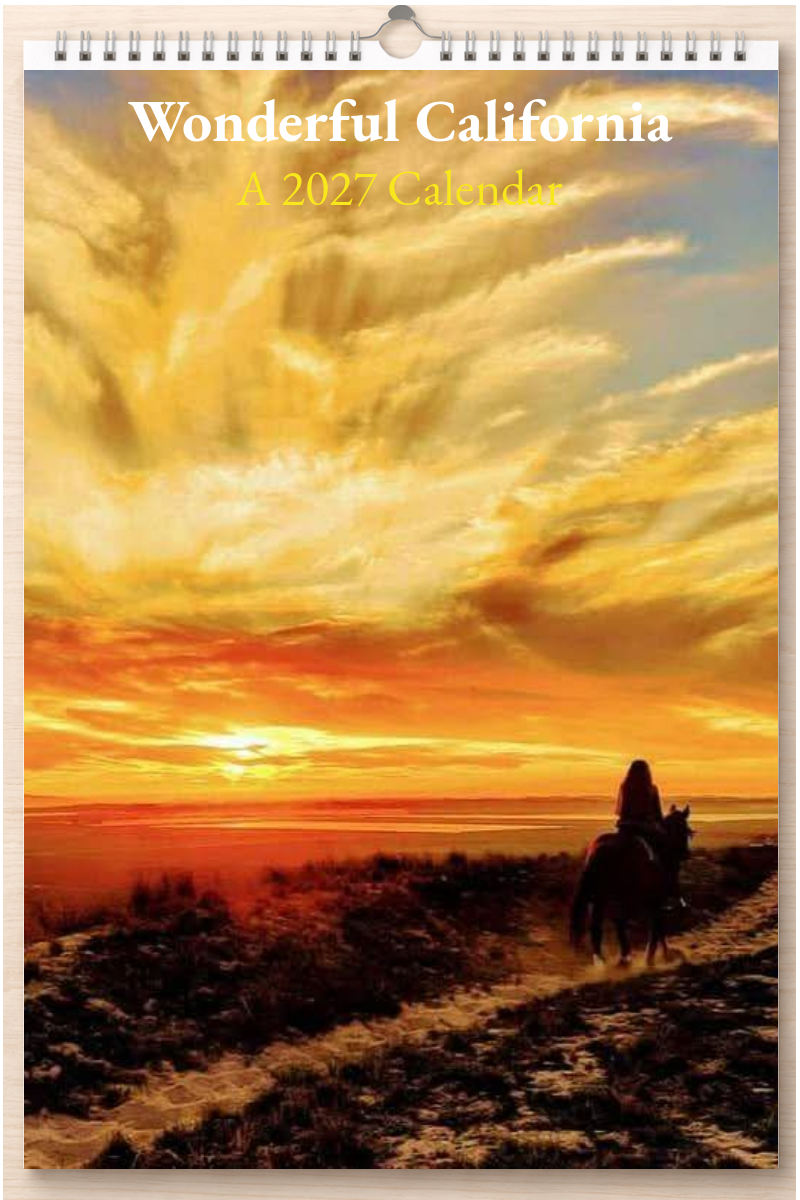 Wonderful California: A 2027 Calendar