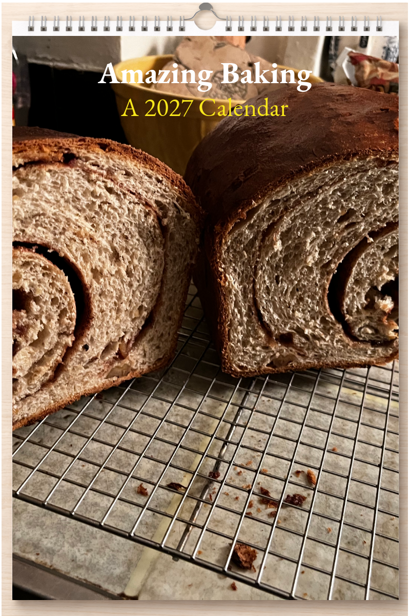 Amazing Baking: A 2027 Calendar