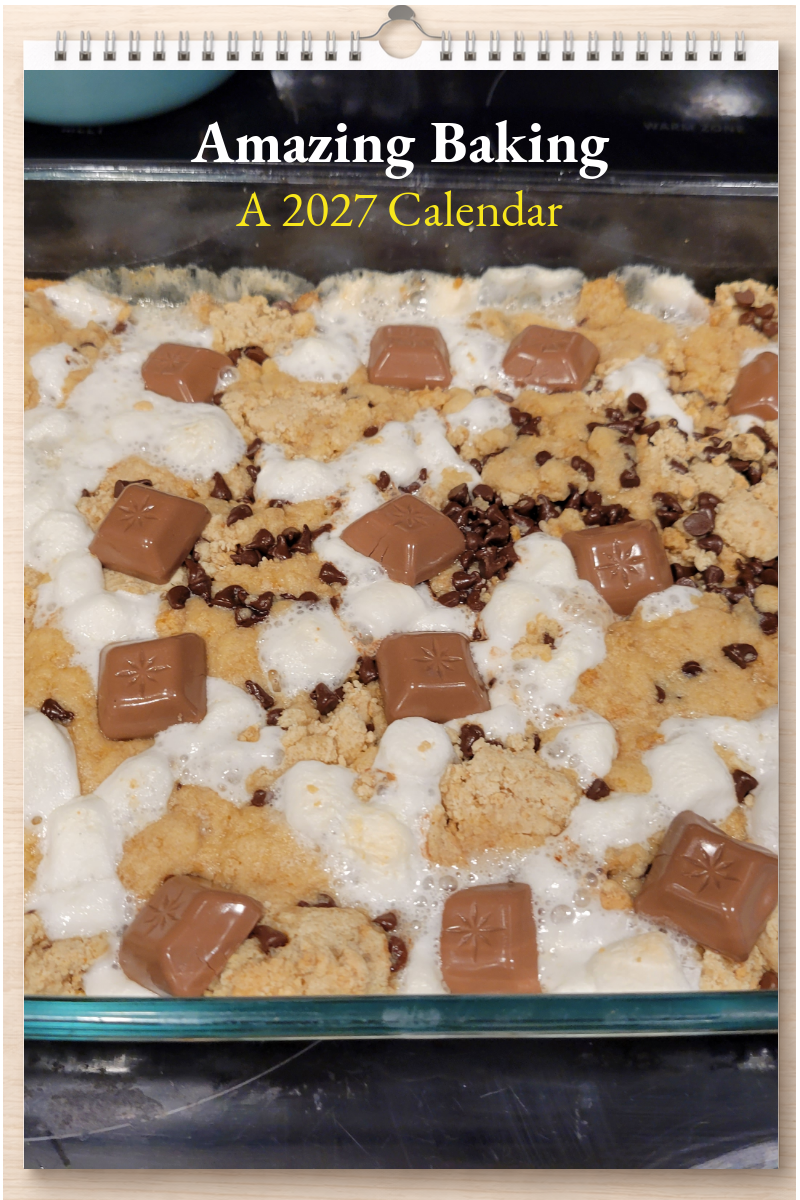 Amazing Baking: A 2027 Calendar