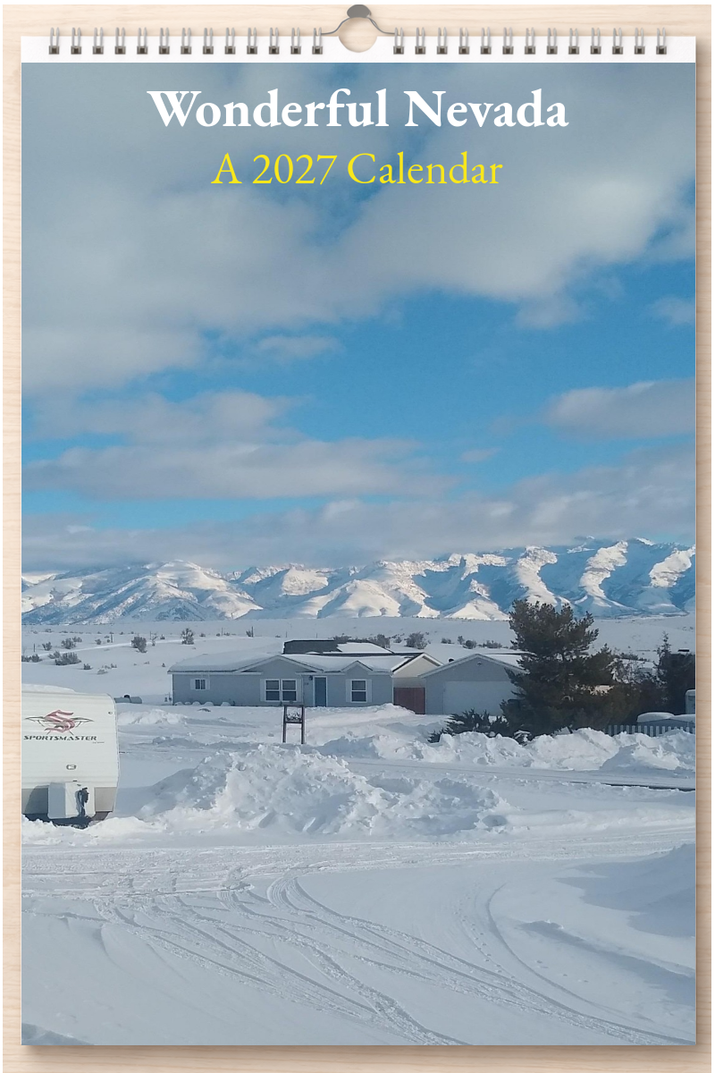 Wonderful Nevada: A 2027 Calendar