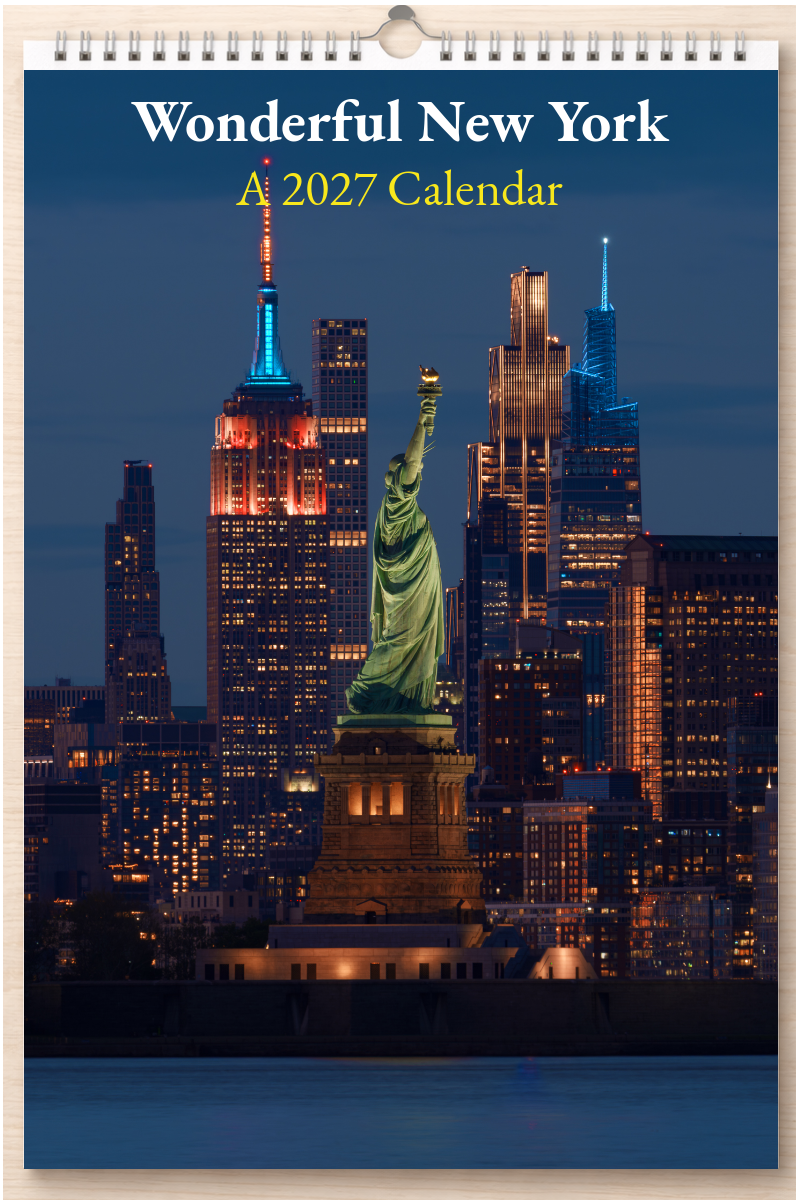 Wonderful New York: A 2027 Calendar
