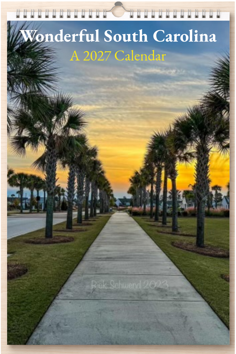 Wonderful South Carolina: A 2027 Calendar