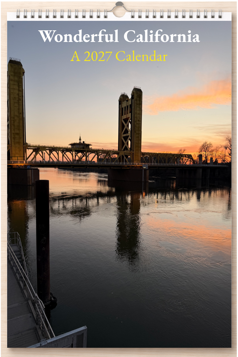 Wonderful California: A 2027 Calendar