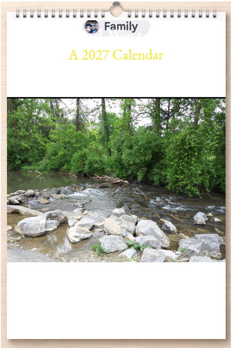 Wonderful West Virginia: A 2027 Calendar