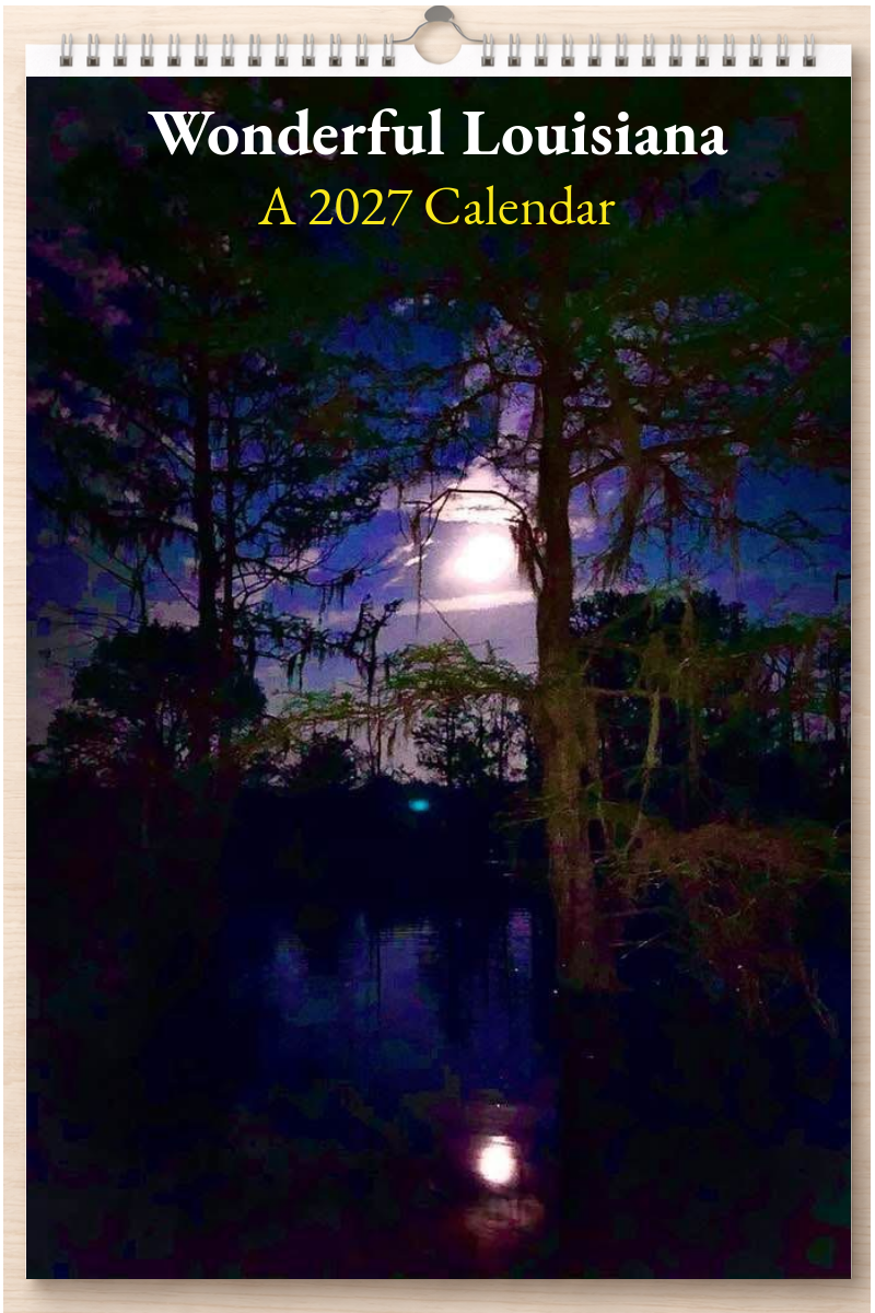 Wonderful Louisiana: A 2027 Calendar