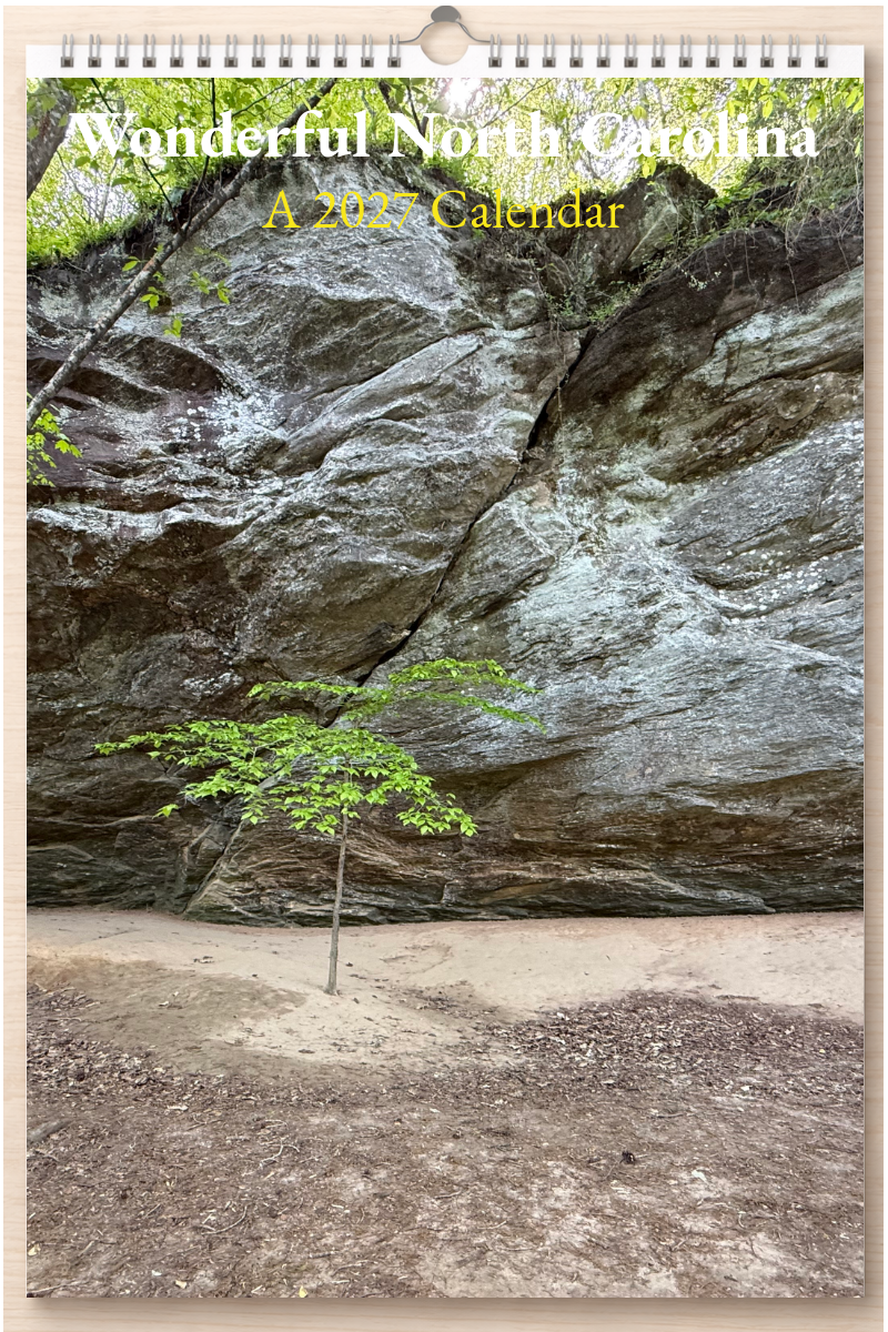 Wonderful North Carolina: A 2027 Calendar