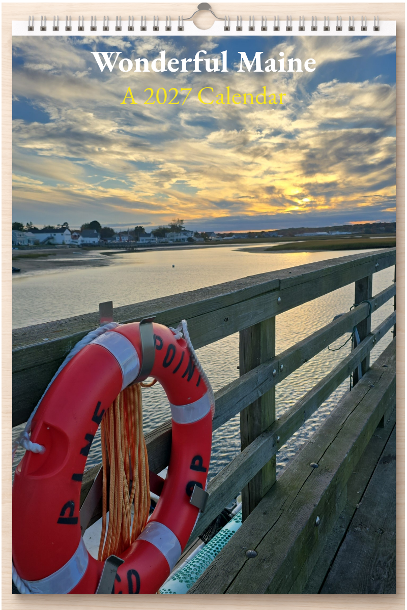 Wonderful Maine: A 2027 Calendar