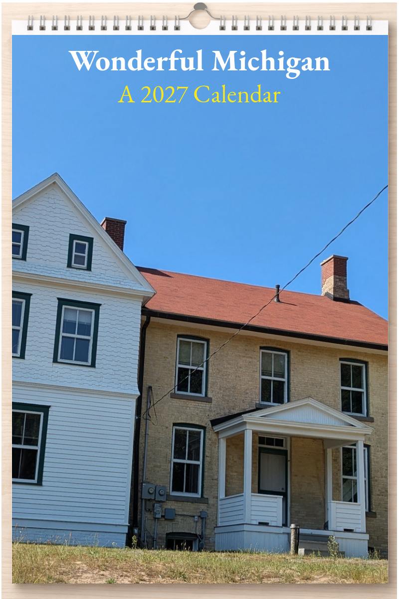 Wonderful Michigan: A 2027 Calendar