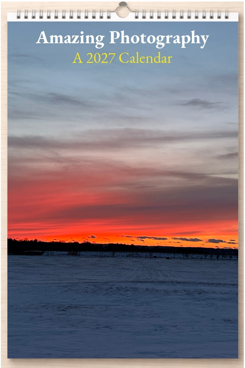 Amazing Photography: A 2027 Calendar