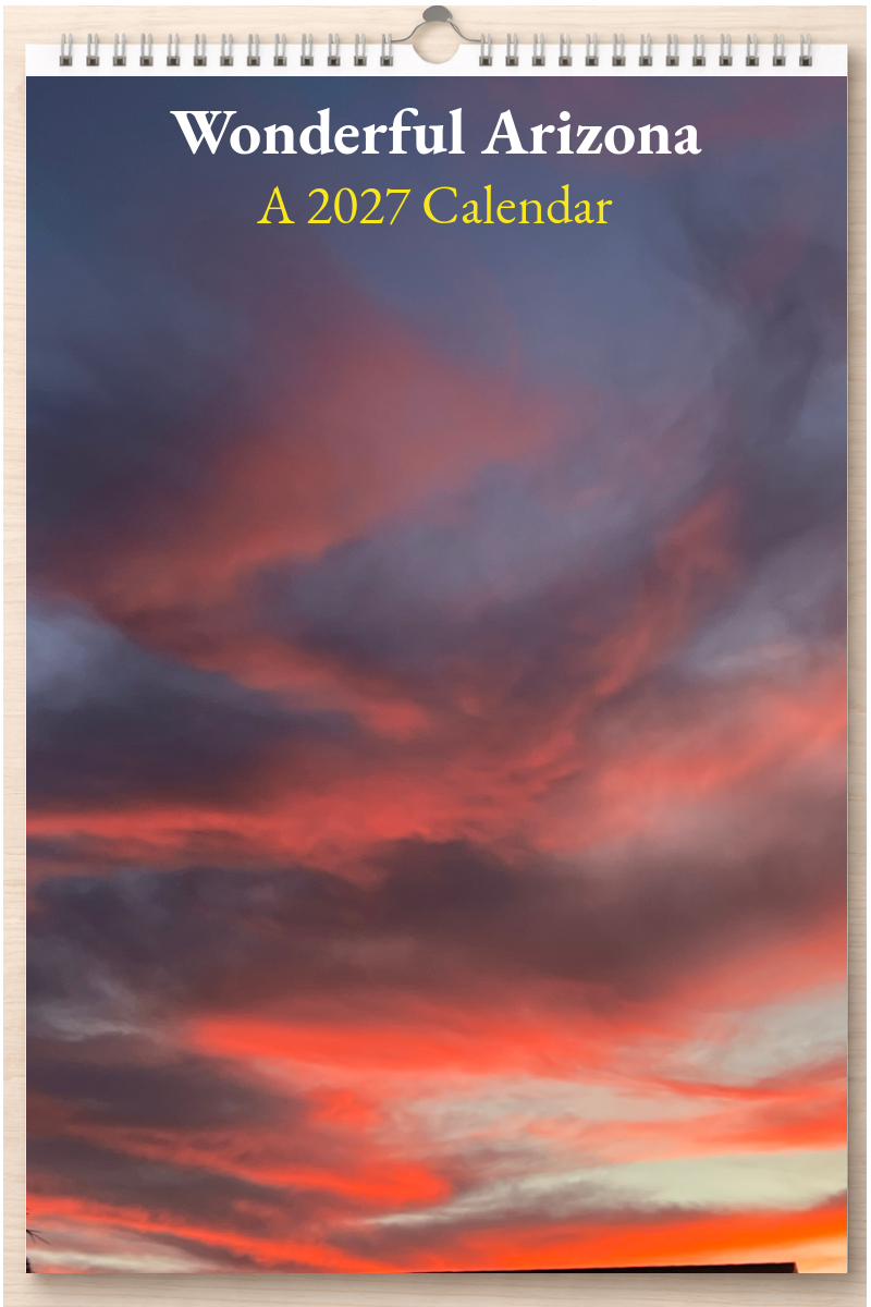 Wonderful Arizona: A 2027 Calendar