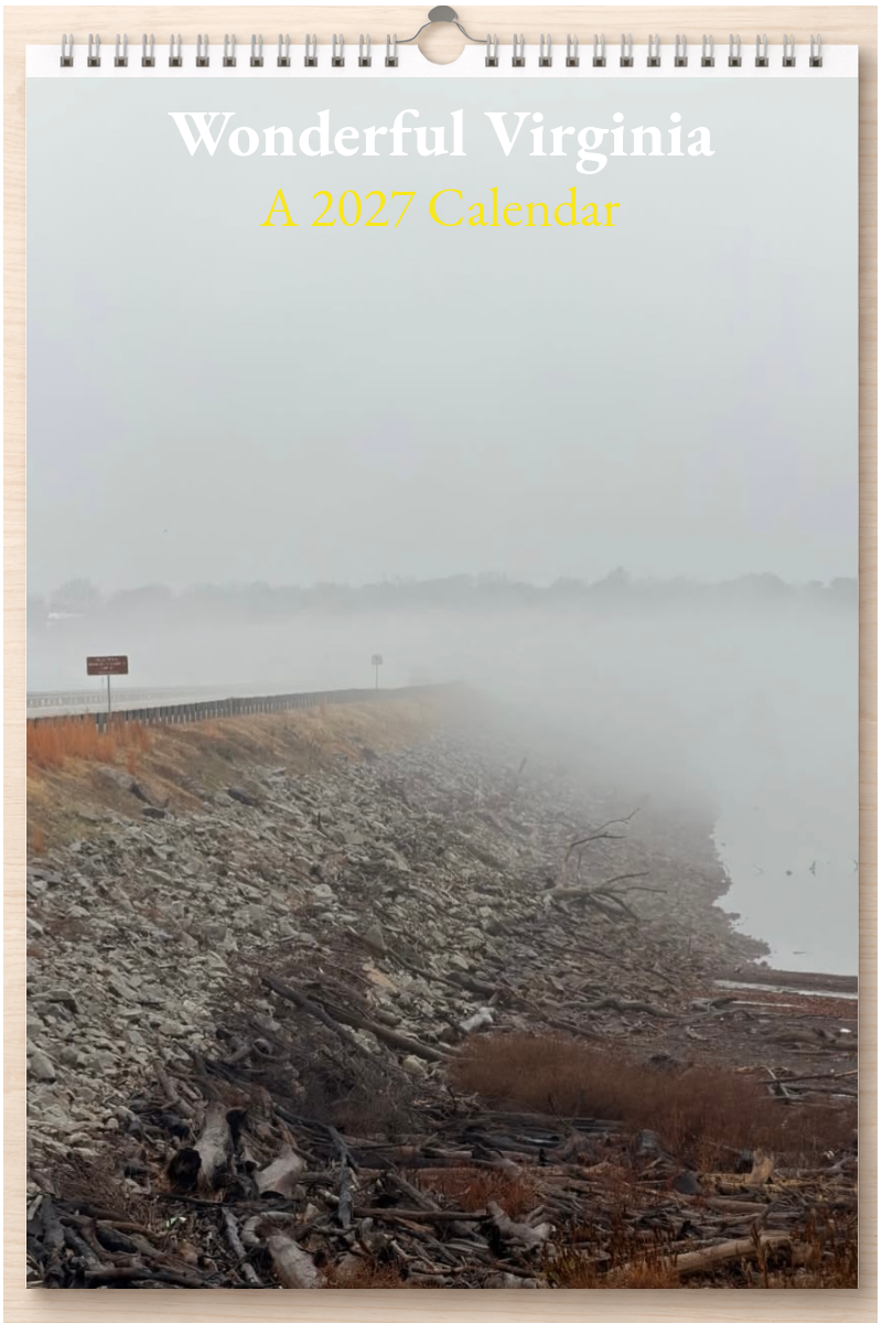 Wonderful Virginia: A 2027 Calendar