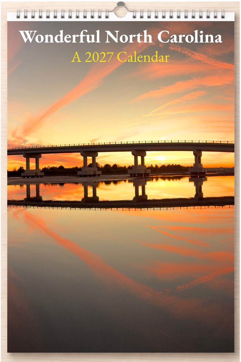 Wonderful North Carolina: A 2027 Calendar
