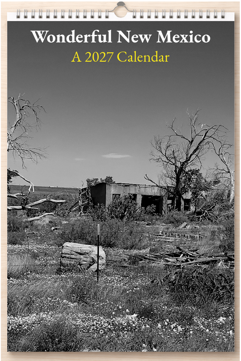 Wonderful New Mexico: A 2027 Calendar