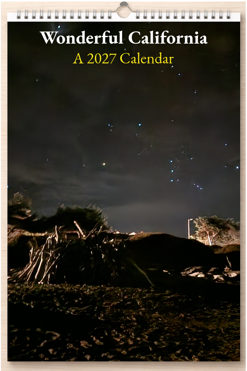 Wonderful California: A 2027 Calendar