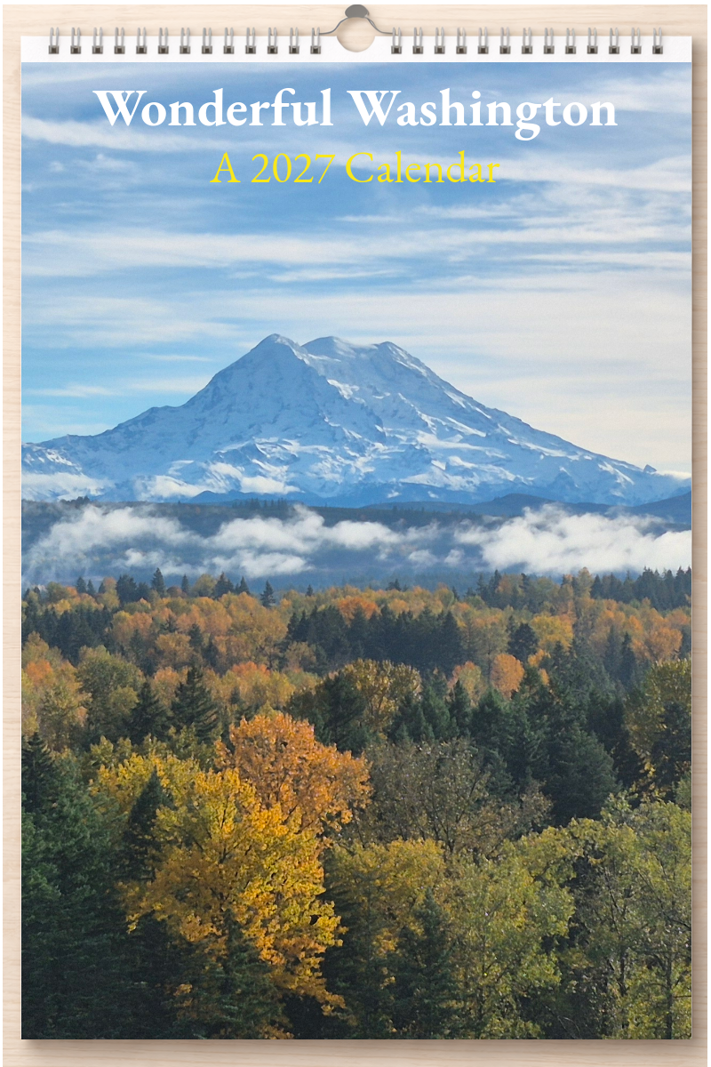 Wonderful Washington: A 2027 Calendar