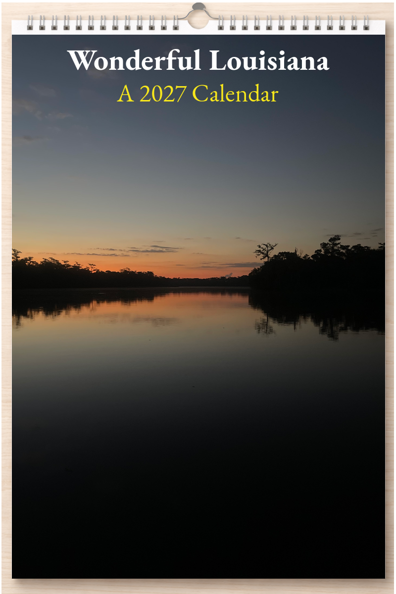 Wonderful Louisiana: A 2027 Calendar
