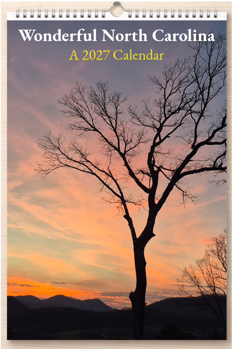 Wonderful North Carolina: A 2027 Calendar