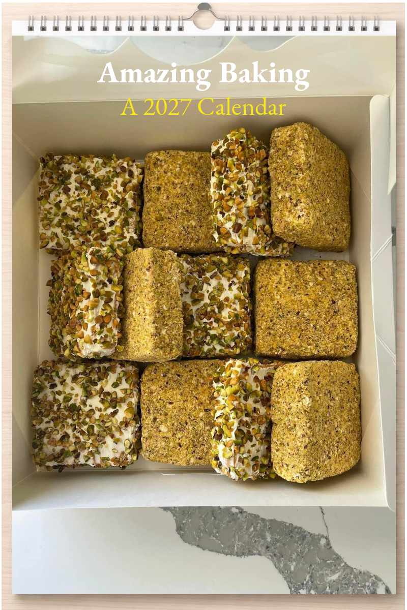 Amazing Baking: A 2027 Calendar