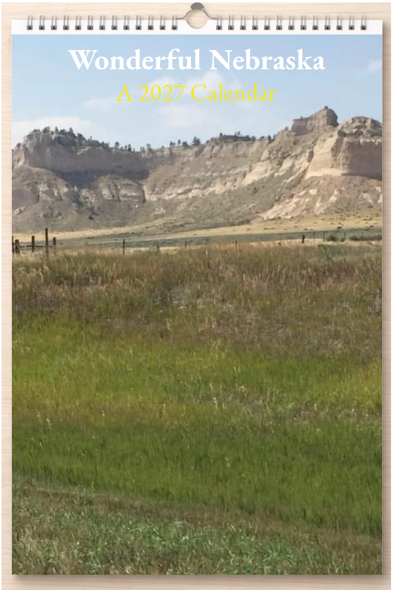Wonderful Nebraska: A 2027 Calendar
