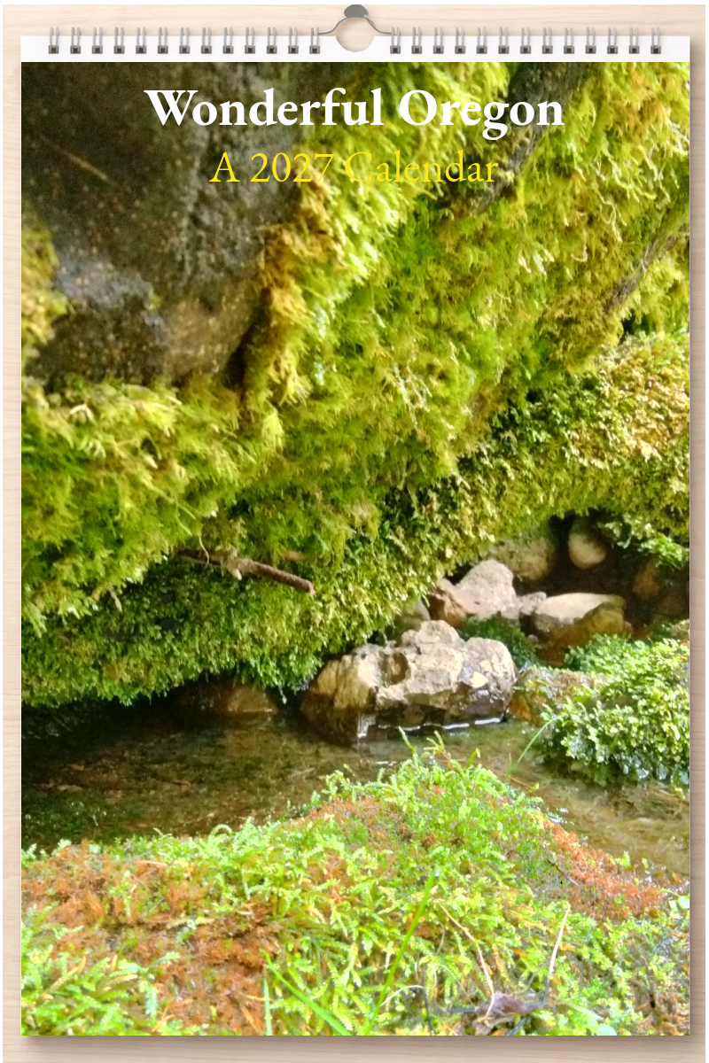 Wonderful Oregon: A 2027 Calendar