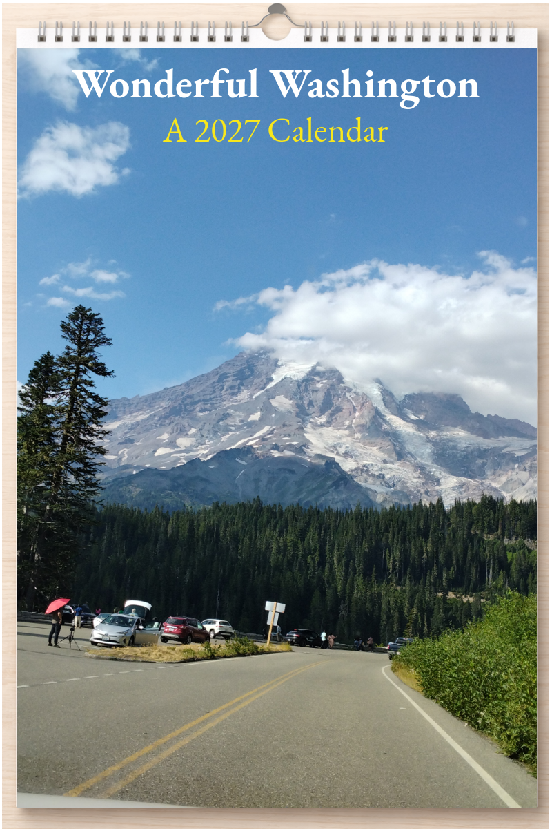 Wonderful Washington: A 2027 Calendar