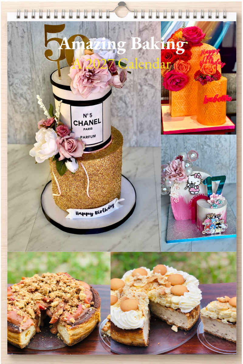 Amazing Baking: A 2027 Calendar