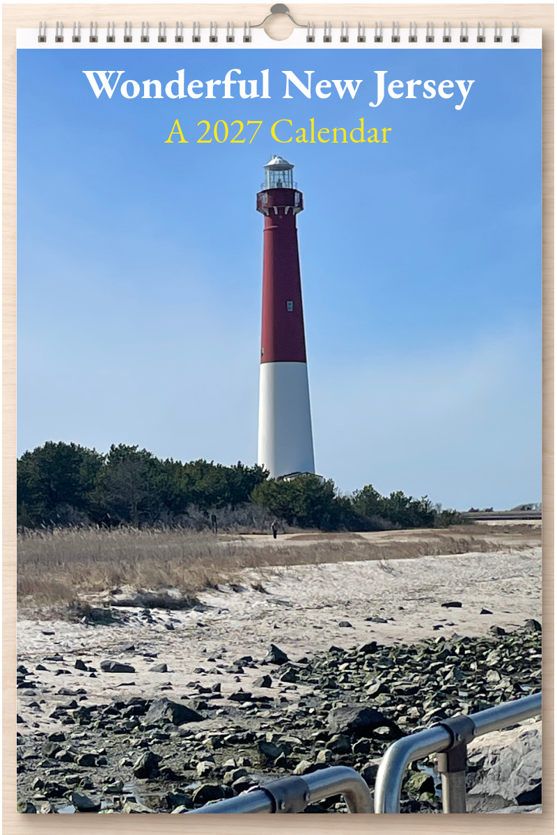 Wonderful New Jersey: A 2027 Calendar