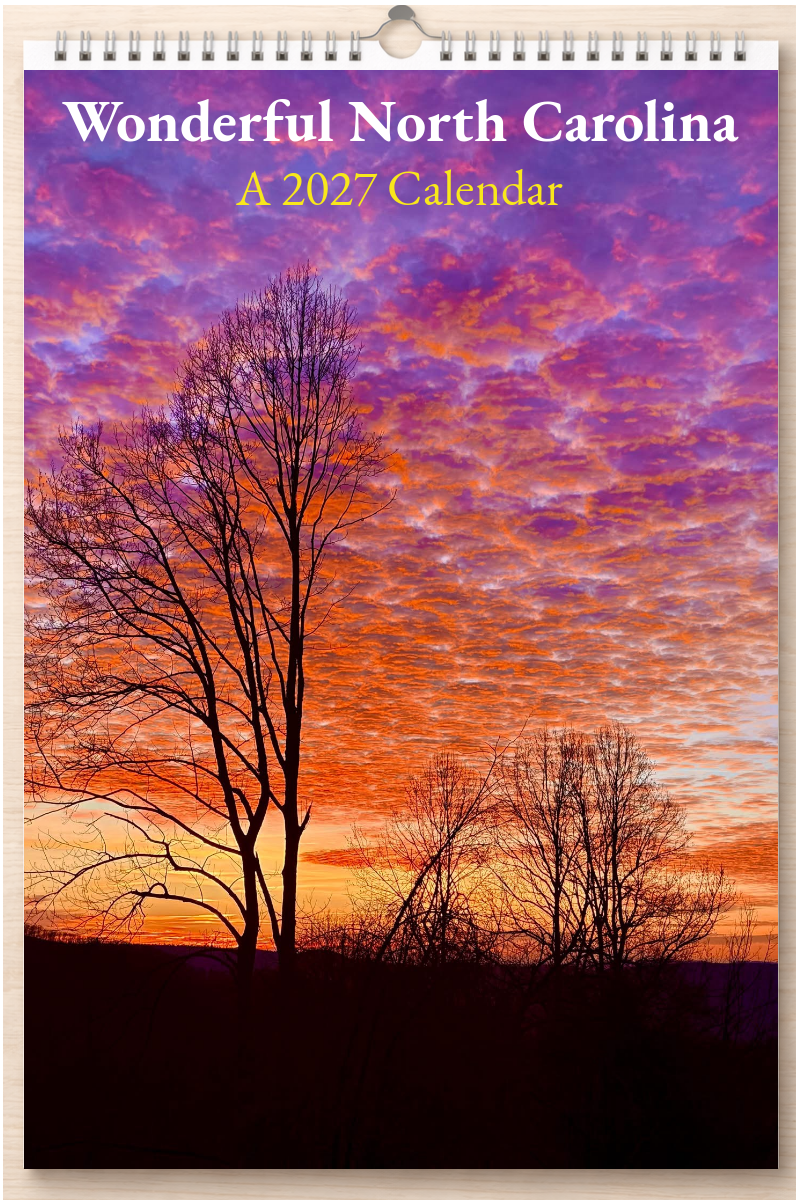 Wonderful North Carolina: A 2027 Calendar
