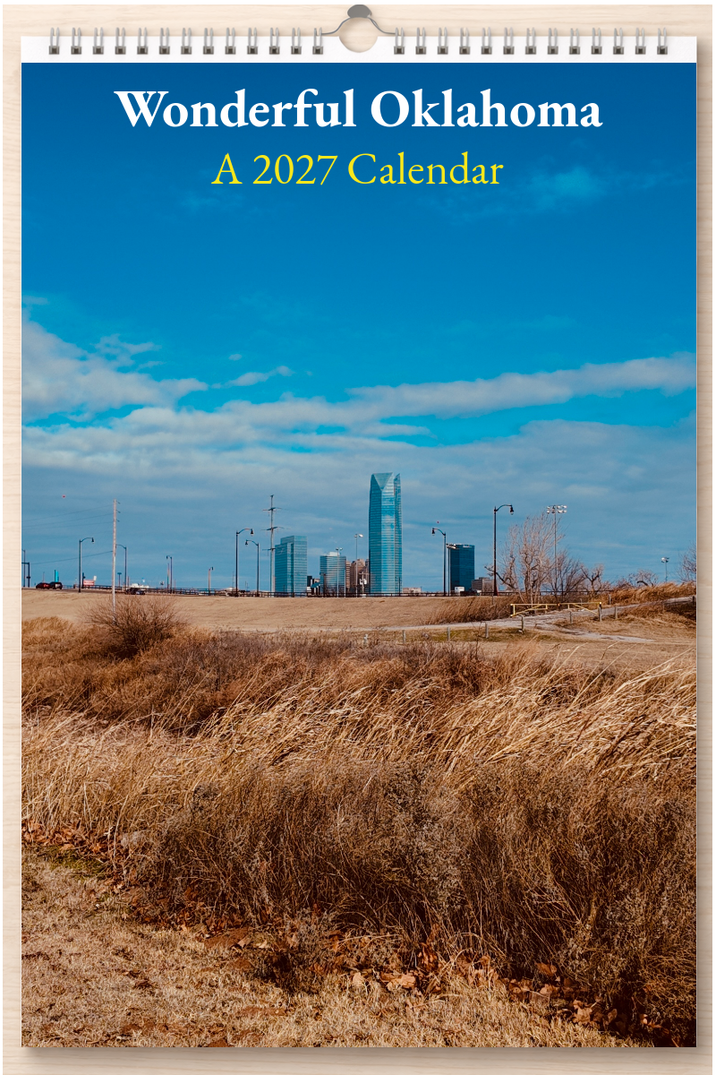 Wonderful Oklahoma: A 2027 Calendar