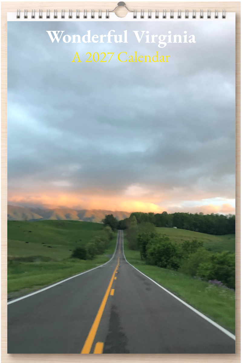 Wonderful Virginia: A 2027 Calendar