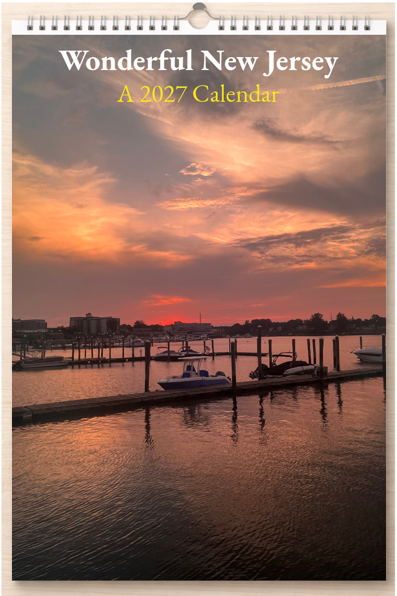 Wonderful New Jersey: A 2027 Calendar