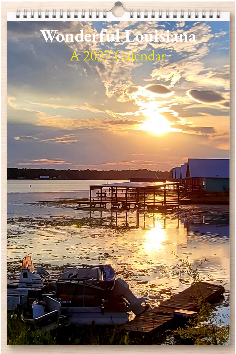 Wonderful Louisiana: A 2027 Calendar
