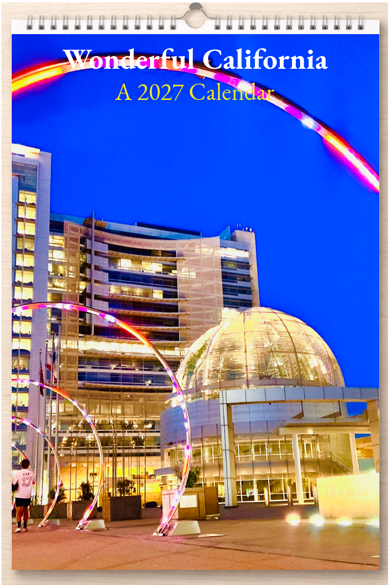 Wonderful California: A 2027 Calendar