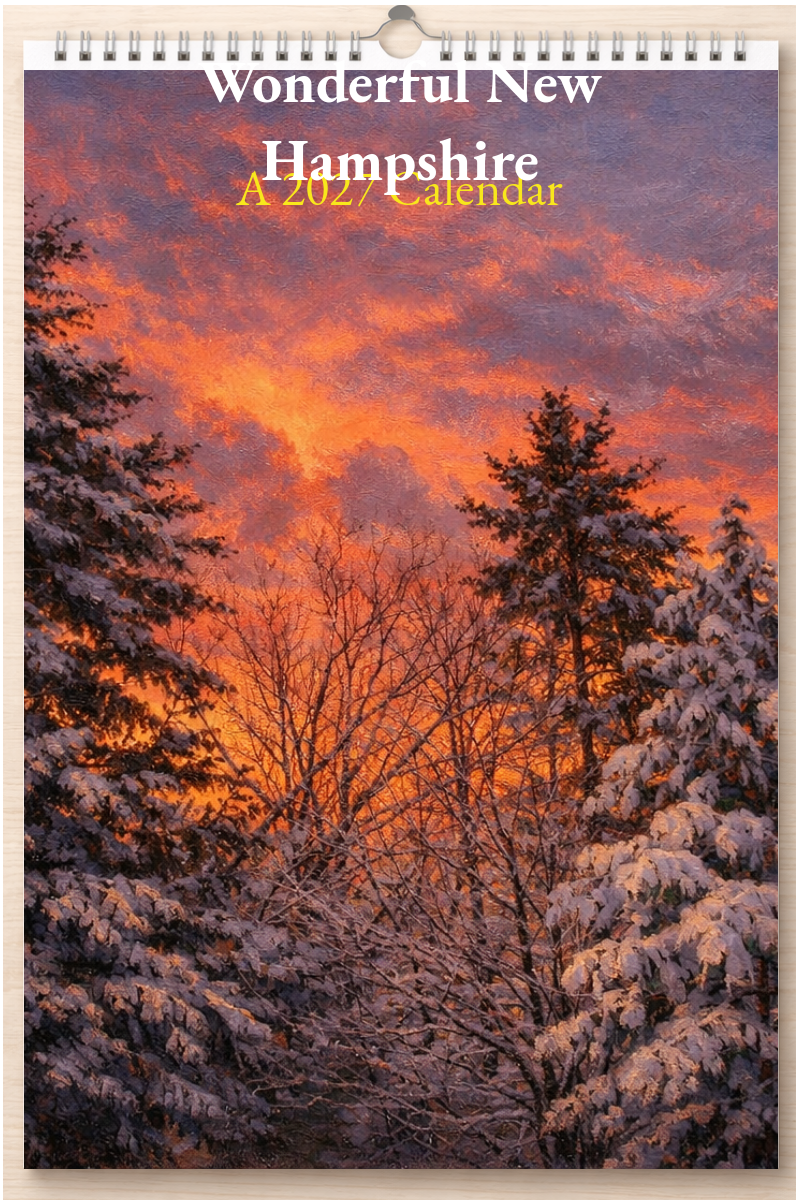 Wonderful New Hampshire: A 2027 Calendar