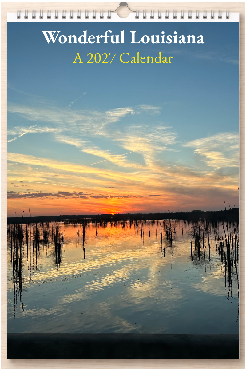 Wonderful Louisiana: A 2027 Calendar